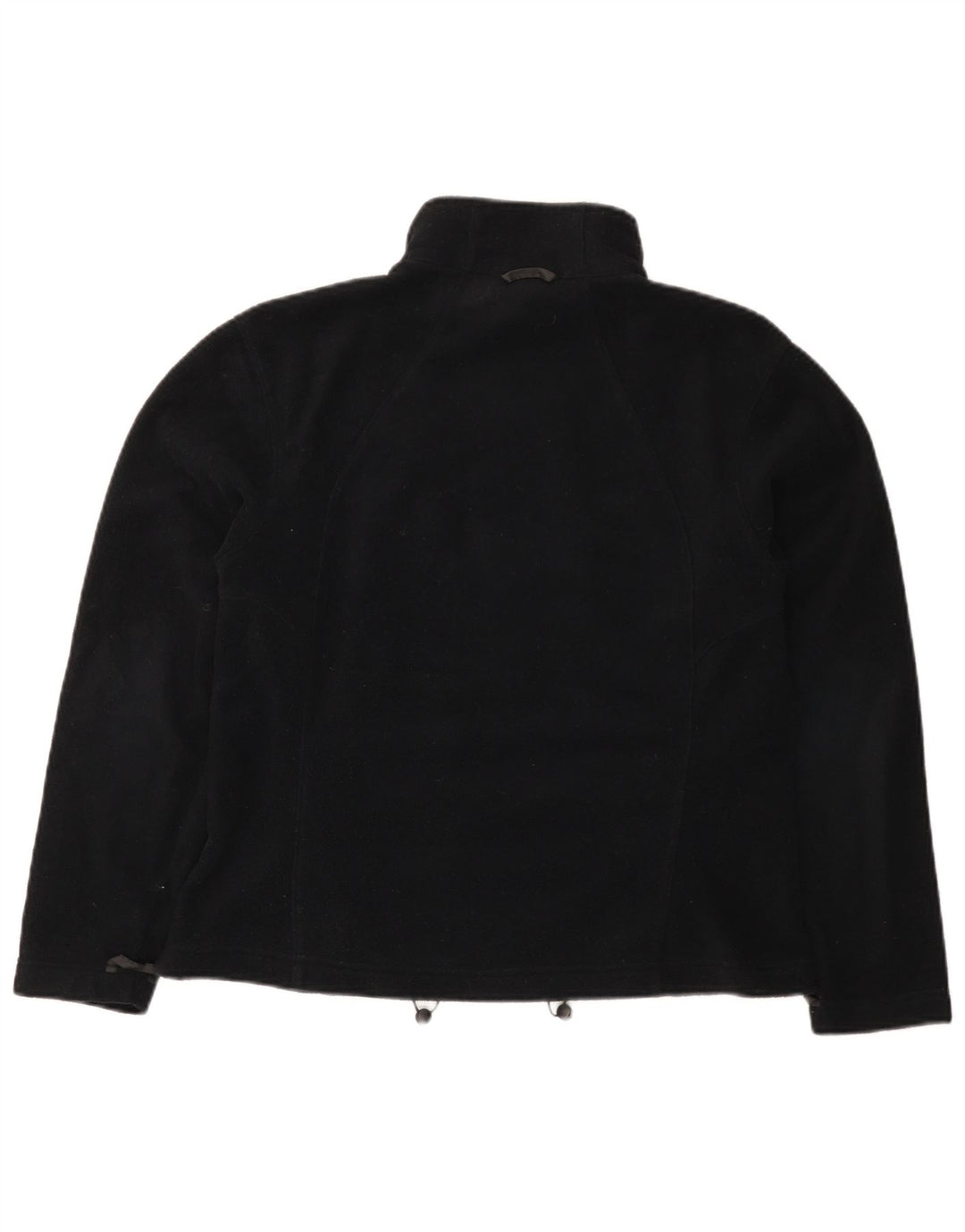 Jack Wolfskin Womens Liner Fleece Jacket UK 16 Large Black Polyester