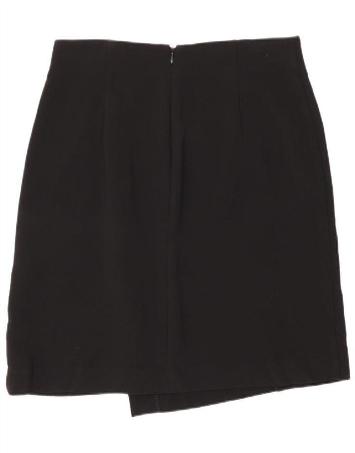 Marks & Spencer Womens Pencil Skirt UK 12 Medium W30  Black Polyester