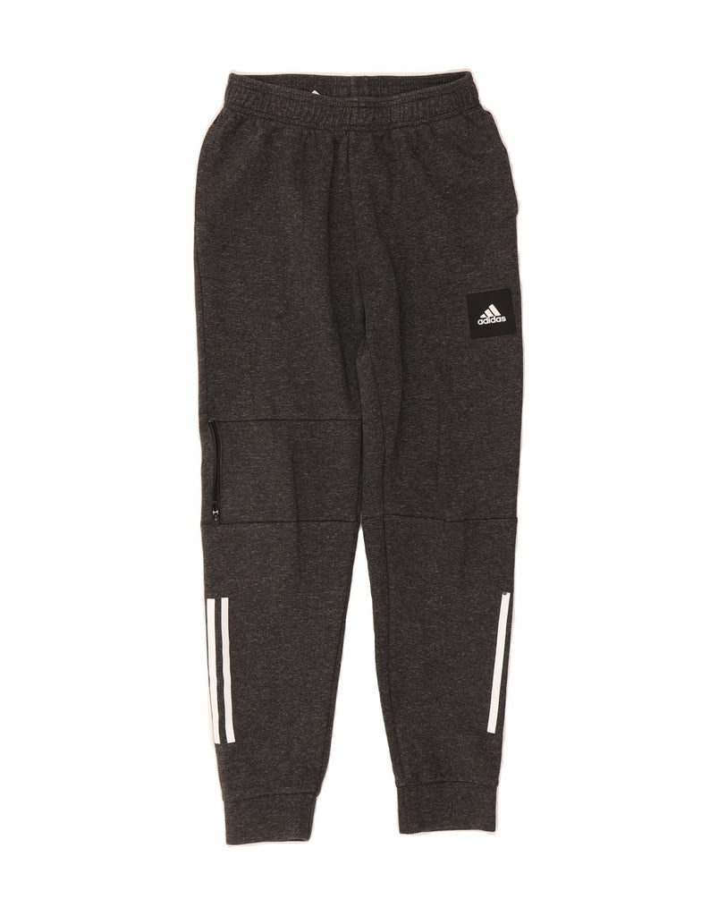 ADIDAS Boys Cargo Tracksuit Trousers Joggers 13-14 Years  Grey Cotton Vintage Adidas and Second-Hand Adidas from Messina Hembry 