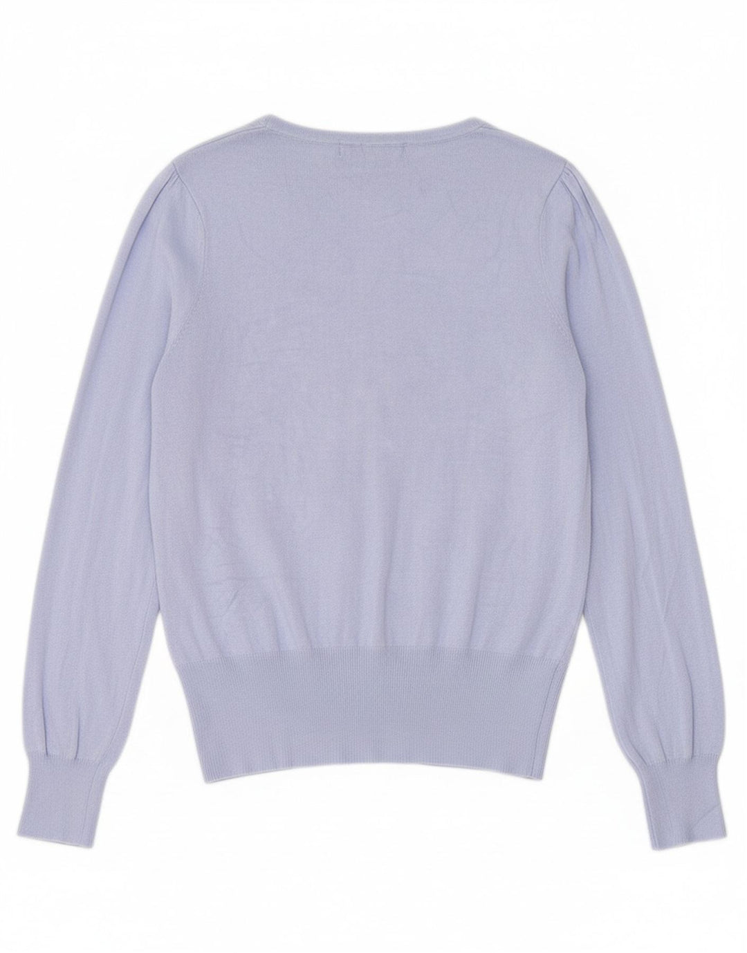 MARKS & SPENCER Womens Cardigan Sweater UK 16 Large Blue Viscose Vintage Marks & Spencer and Second-Hand Marks & Spencer from Messina Hembry 