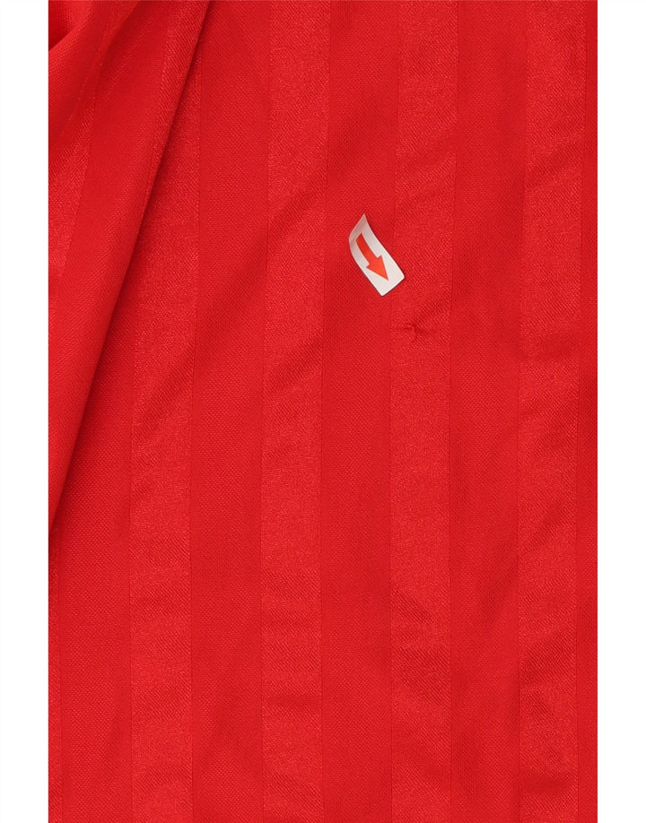 KAPPA Mens Graphic T-Shirt Top Small Red Colourblock