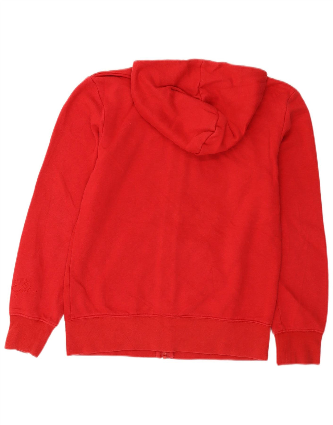 Jordan Boys Zip Hoodie Sweater 12-13 Years Large Red Cotton