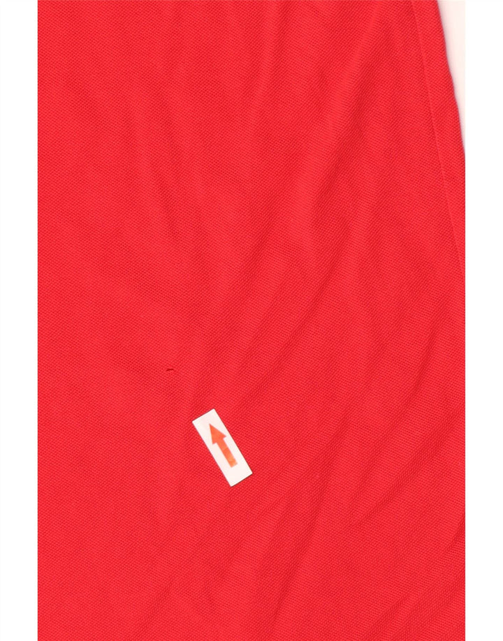 Hugo Boss Mens Regular Fit Polo Shirt 2XL Red Cotton