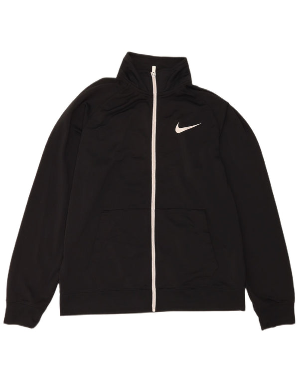 Nike Mens Tracksuit Top Jacket XL Black Polyester
