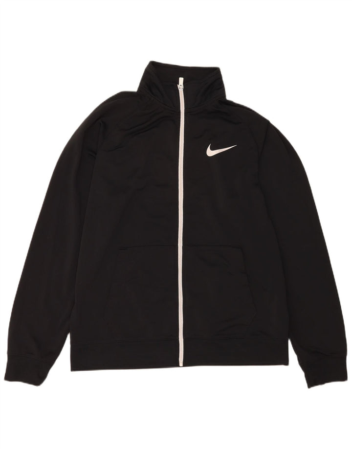 Nike Mens Tracksuit Top Jacket XL Black Polyester