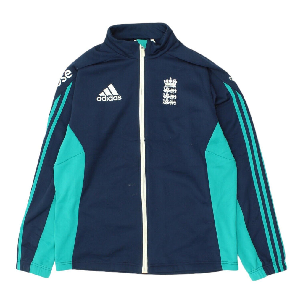 England Cricket Team 2015 Adidas Mens Navy Track Jacket | Sportswear VTG | Vintage Messina Hembry | Thrift | Second-Hand Messina Hembry | Used Clothing | Messina Hembry 