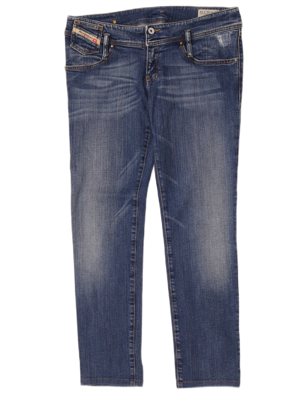 Diesel Womens Matic Slim Jeans W32 L29 Blue Cotton
