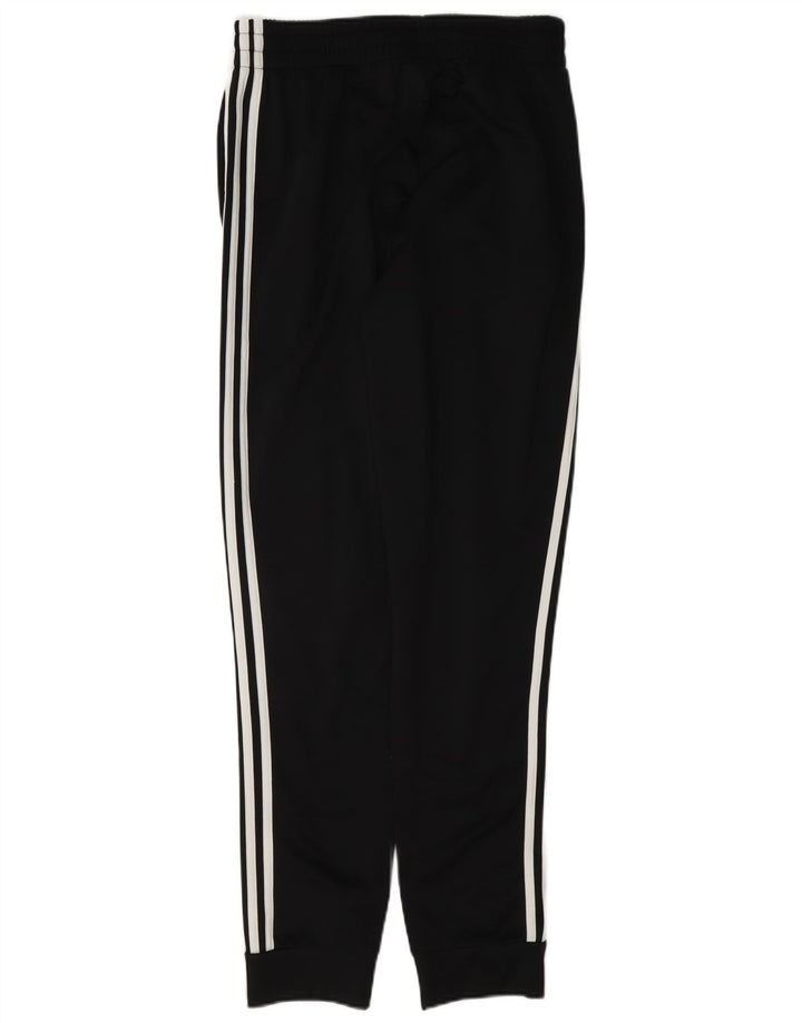 Adidas Mens Tracksuit Trousers Joggers Small Black Polyester