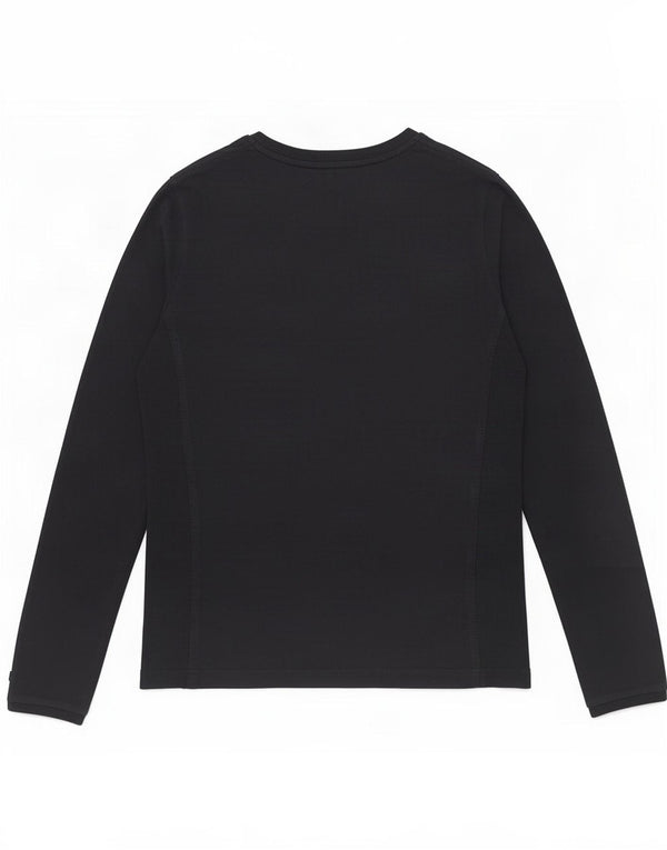 Champion Womens Top Long Sleeve UK 16 Large Navy Blue