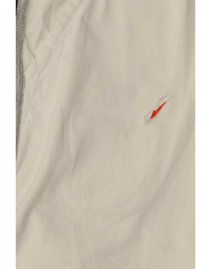 Ellesse Mens Graphic Sport Shorts Medium White Colourblock Cotton