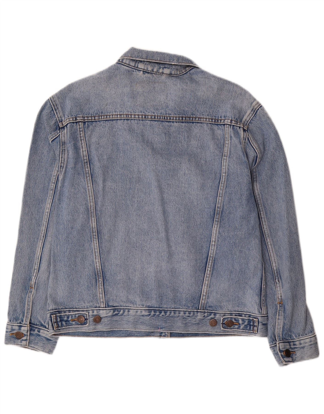 LEVI'S Womens Denim Jacket UK 14 Medium Blue