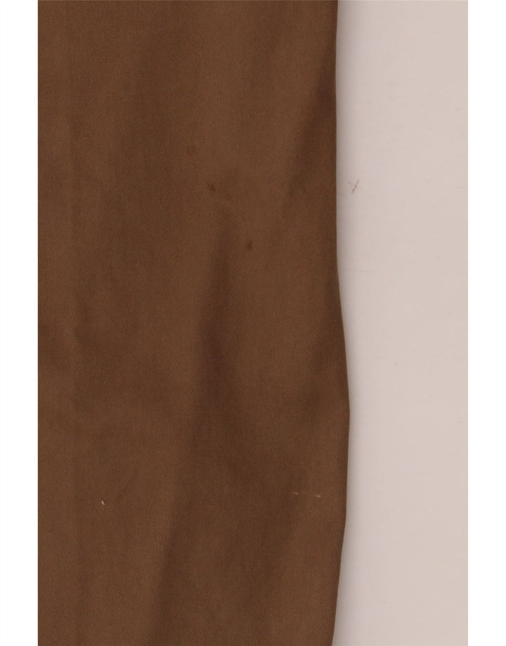 TIMBERLAND Mens Straight Chino Trousers W31 L32  Brown