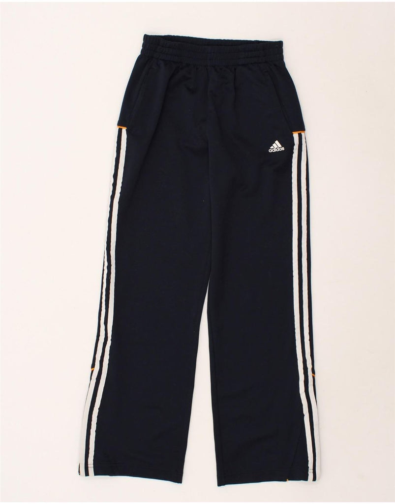 ADIDAS Boys Tracksuit Trousers 11-12 Years Navy Blue | Vintage Adidas | Thrift | Second-Hand Adidas | Used Clothing | Messina Hembry 