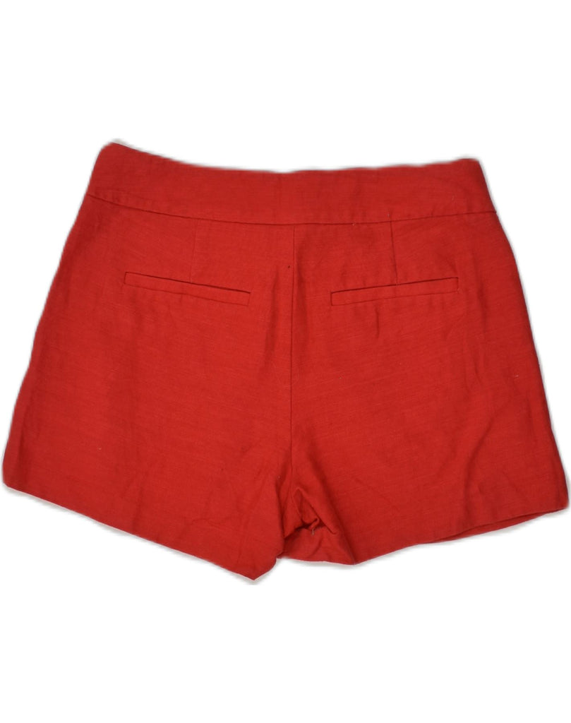 J. CREW Womens Low Waist Chino Shorts US 0 XS W30 Red Cotton | Vintage J. Crew | Thrift | Second-Hand J. Crew | Used Clothing | Messina Hembry 