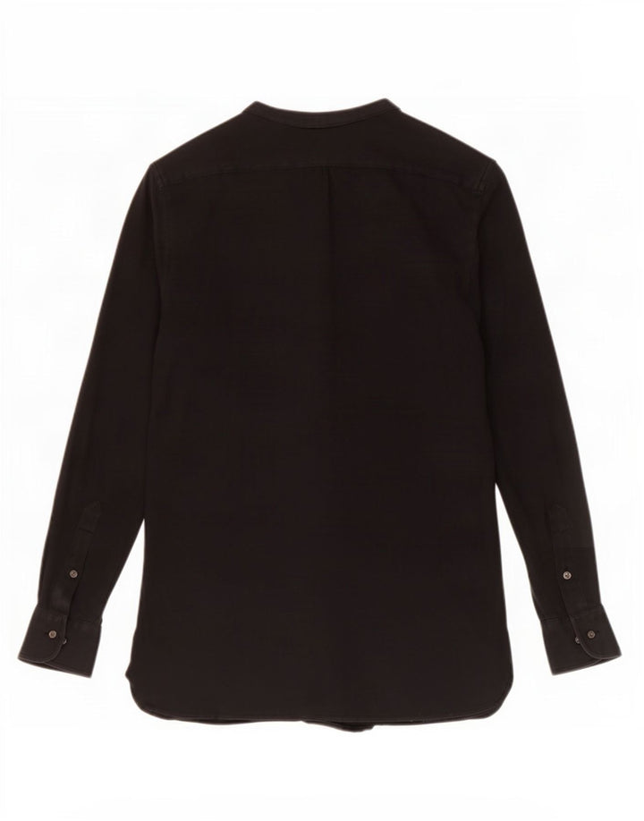 Ralph Lauren Womens Shirt UK 12 Medium Black Cotton