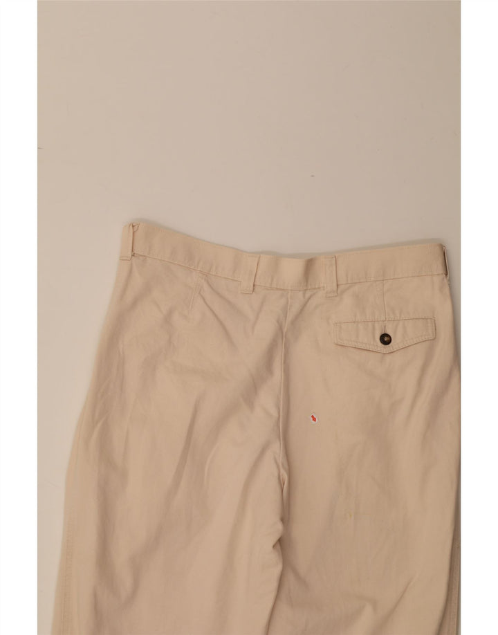 ST MICHAEL Mens Pegged Chino Trousers W34 L29  Beige Cotton Vintage St Michael and Second-Hand St Michael from Messina Hembry 