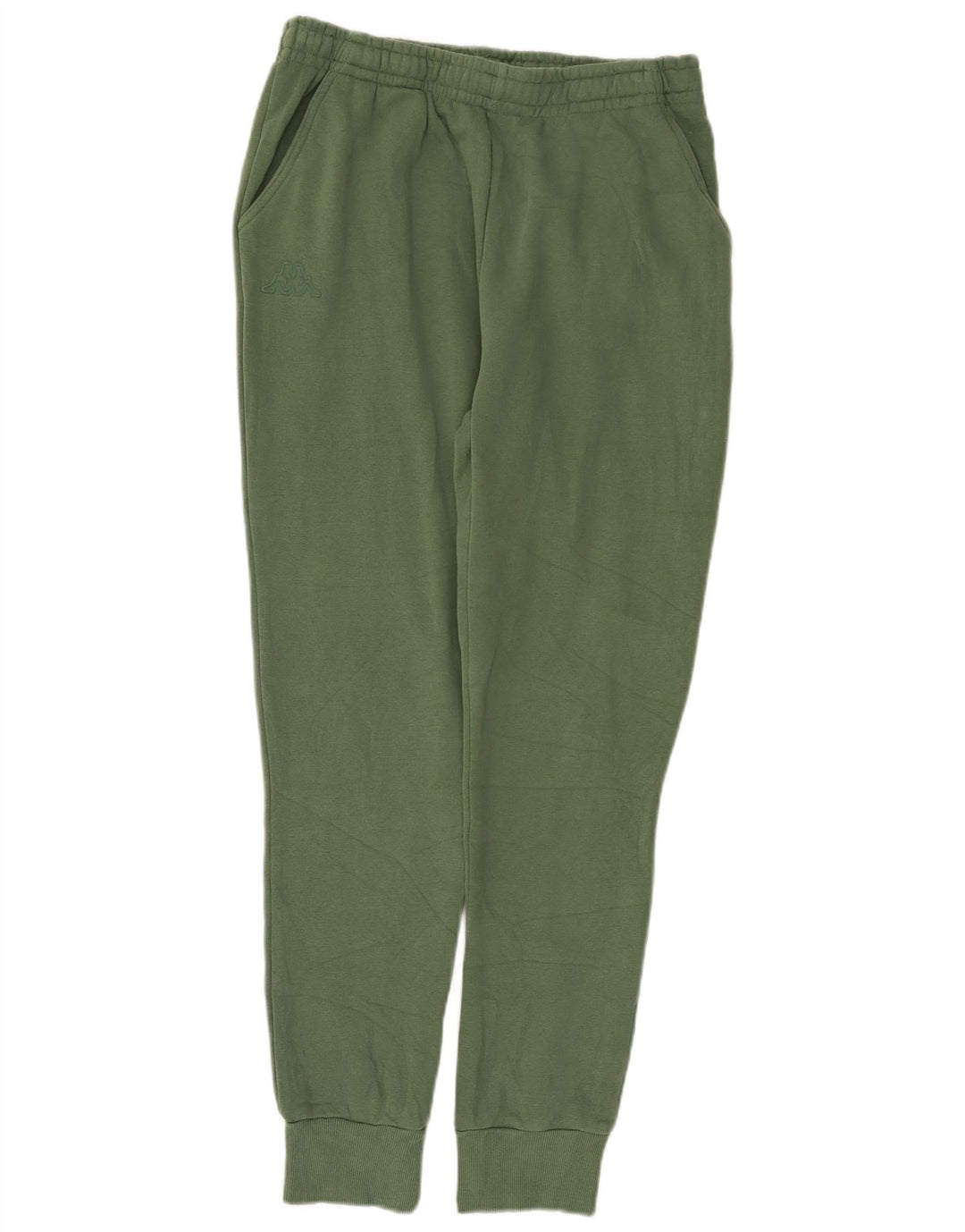 Kappa Mens Graphic Tracksuit Trousers Joggers Large Green
