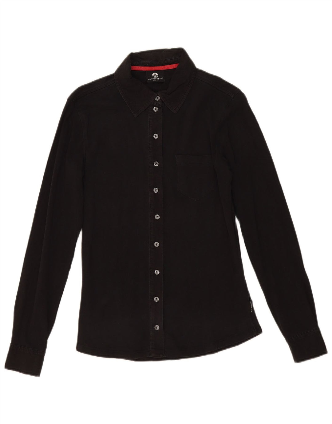 North Sails Womens Shirt UK 12 Medium Black