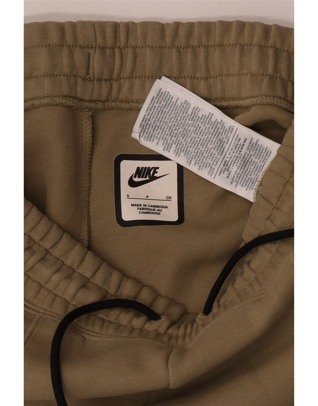 Nike Mens Tracksuit Trousers Joggers Small Green Cotton
