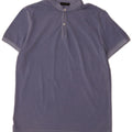 Massimo Dutti Mens Casual Fit Polo Shirt Large Blue