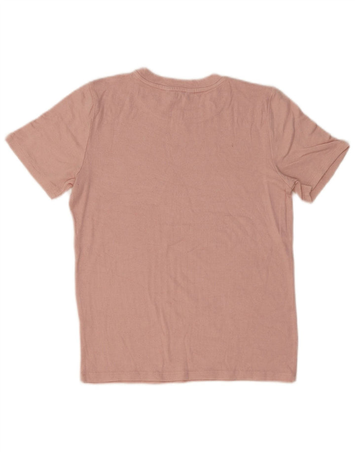 Marks & Spencer Womens T-Shirt Top UK 12 Medium Pink