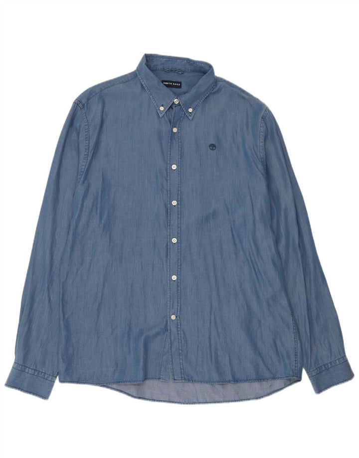 North Sails Mens Shirt XL Blue