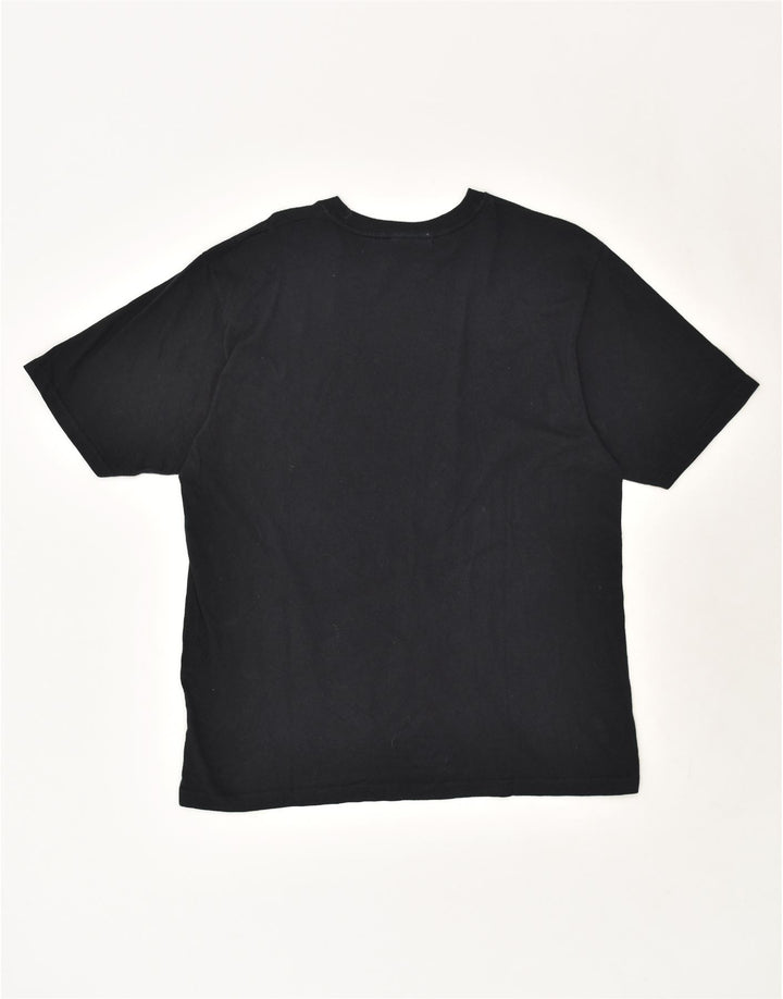 CHAMPION Mens Vintage T-Shirt Top Large Black Cotton Vintage Champion and Second-Hand Champion from Messina Hembry 
