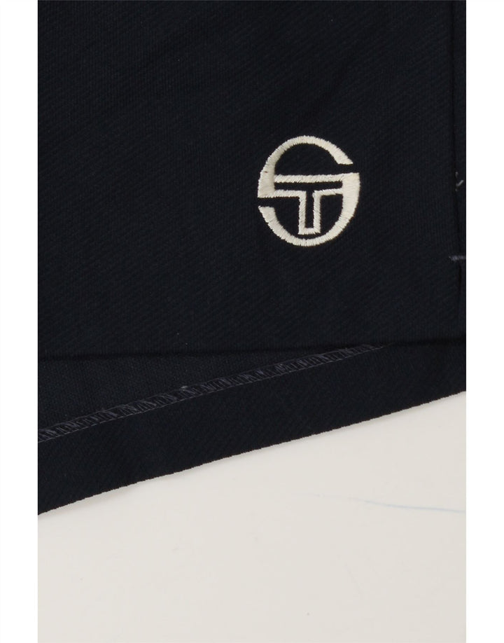 SERGIO TACCHINI Womens Chino Shorts W32 Large Navy Blue Polyester