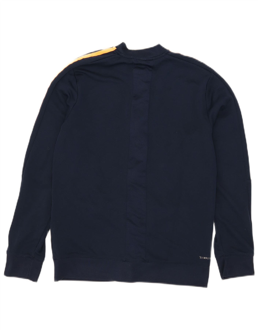 Adidas Girls Climalite Tracksuit Top Jacket 13-14 Years Navy Blue Polyester