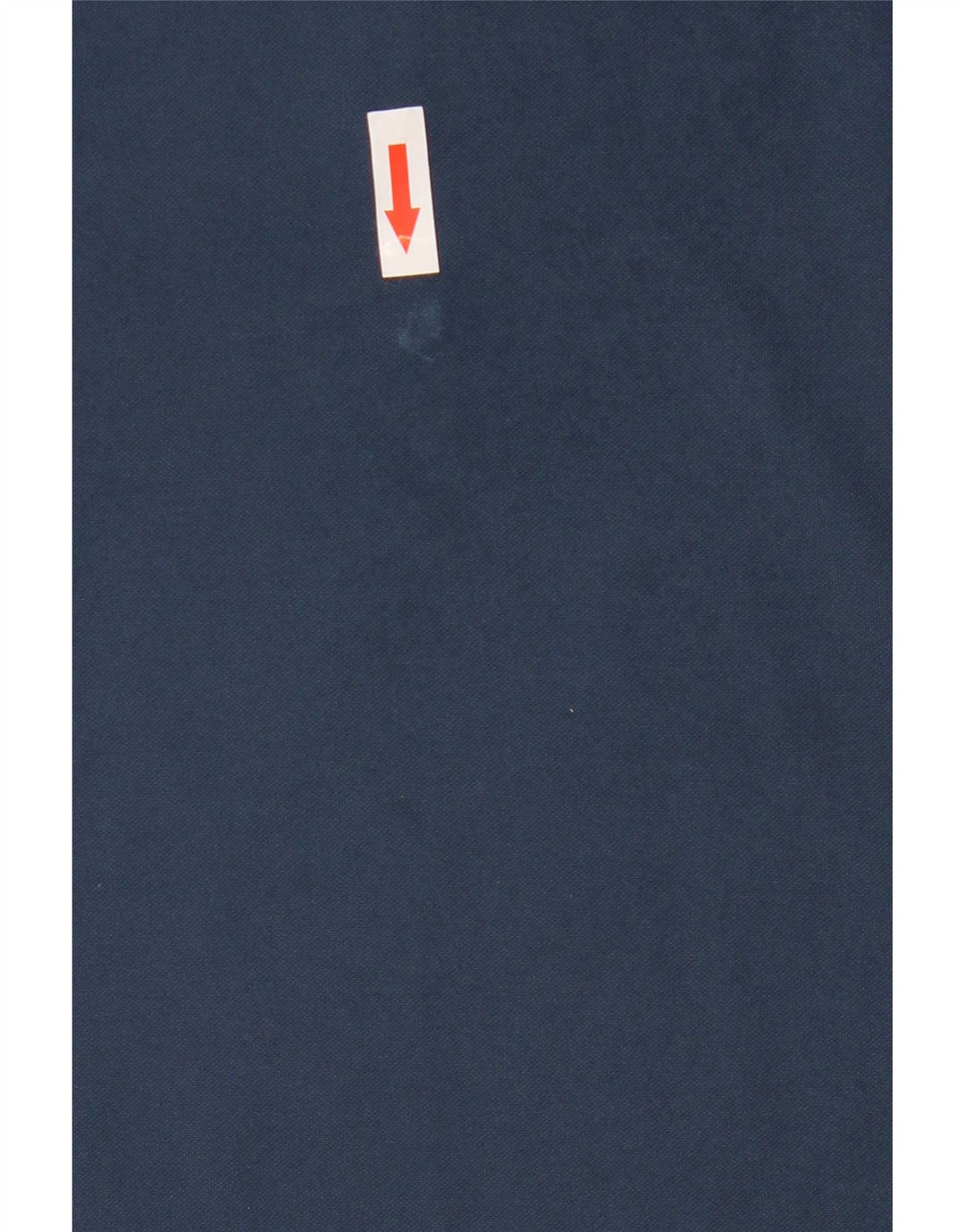 ADIDAS Mens Rugby Polo Shirt Medium Navy Blue Polyester