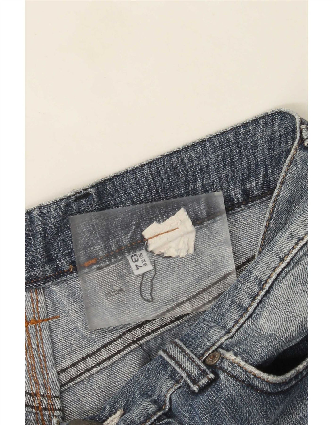 Armani Mens Loose Jeans W34 L33 Blue