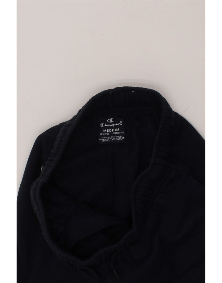 CHAMPION Boys Tracksuit Trousers Joggers 9-10 Years Medium  Navy Blue Vintage Champion and Second-Hand Champion from Messina Hembry 