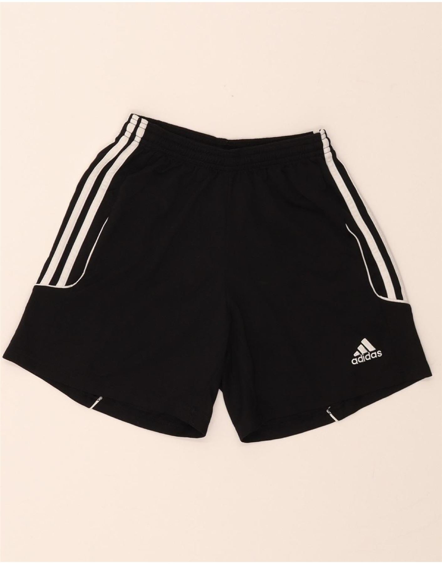 Pantaloncini sportivi Climalite ADIDAS da donna UK 4/6 XS neri in poliestere