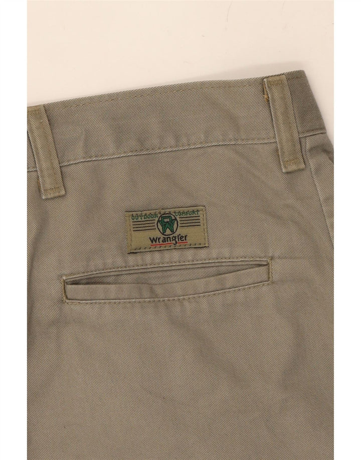 WRANGLER Mens Pegged Chino Shorts W38 XL Grey Vintage Wrangler and Second-Hand Wrangler from Messina Hembry 