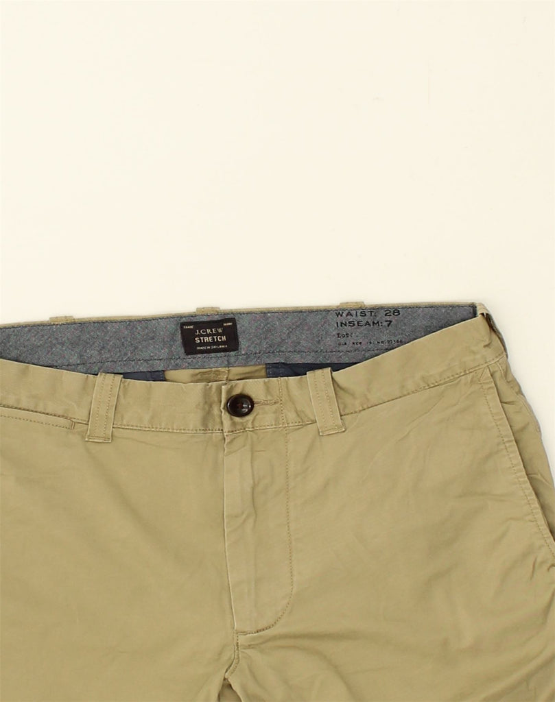 J. CREW Womens Chino Shorts W28 Medium  Khaki Cotton | Vintage J. Crew | Thrift | Second-Hand J. Crew | Used Clothing | Messina Hembry 