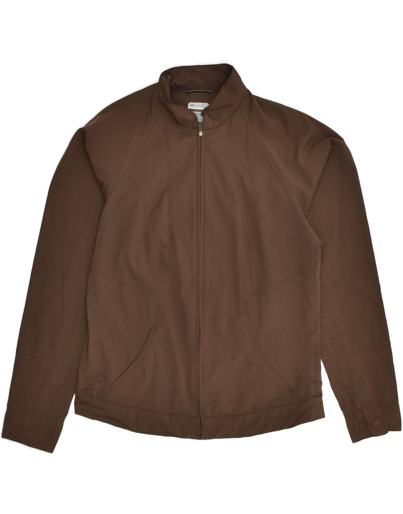 Columbia leather cheap bomber jacket