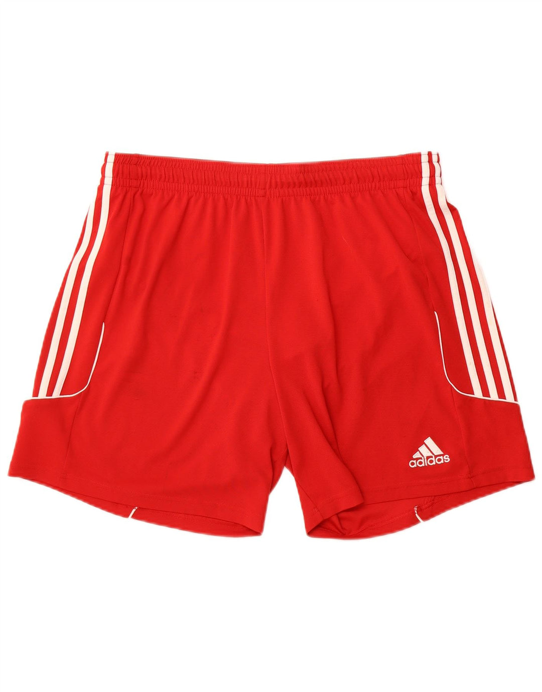 Adidas Mens Climalite Sport Shorts XL  Red Polyester