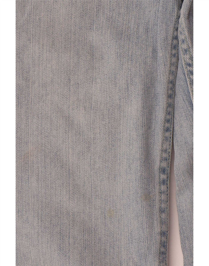 Lee Womens Maddox Slim Jeans W28 L33 Blue Cotton