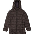 INVICTA Girls Hooded Padded Coat 9-10 Years Black Vintage Invicta and Second-Hand Invicta from Messina Hembry 