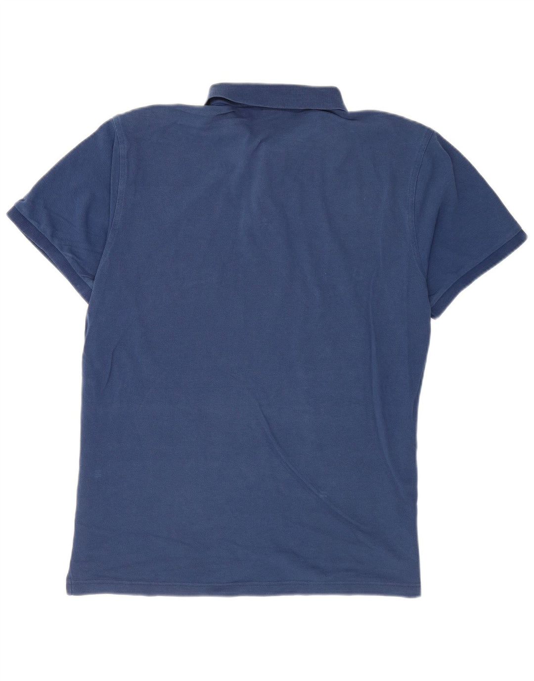 Gant Mens Regular Fit Polo Shirt XL Navy Blue Cotton