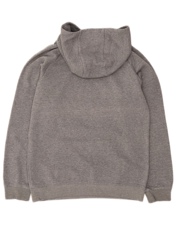 Jordan Boys Air Graphic Hoodie Jumper 12-13 Years Large Grey Cotton