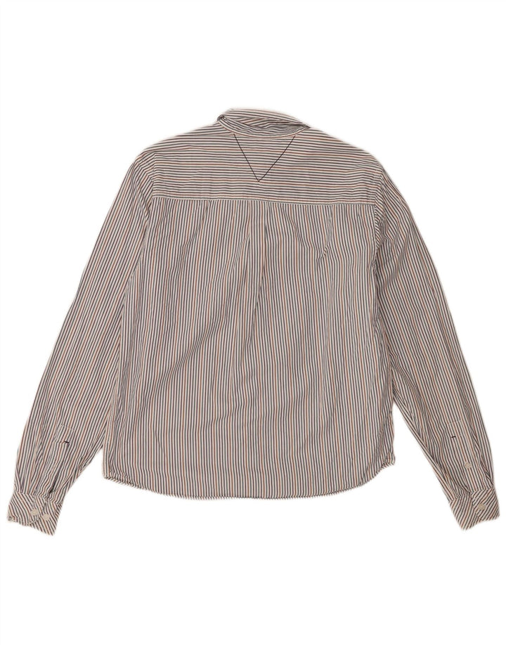 White Stuff Mens Classic Fit Shirt Small Multicoloured Pinstripe Cotton