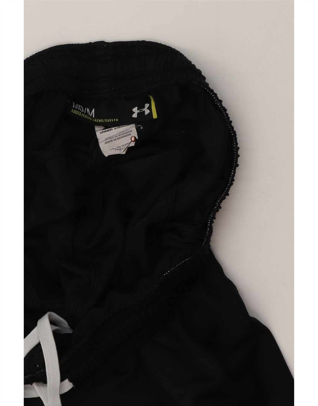 Under Armour Mens Sport Shorts Medium Black Polyester