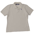 K-WAY Womens Polo Shirt UK 14 Medium Grey Polyester