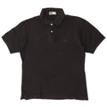 Fila Mens Polo Shirt IT 46 Small Black Cotton
