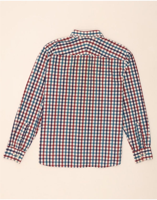 Marks & Spencer Mens Blue Harbour Shirt XL Multicoloured Gingham