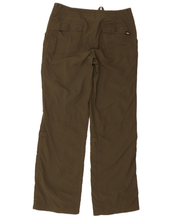 The North Face Womens Hiking Cargo Trousers US 6 Medium W28 L31 Khaki Nylon