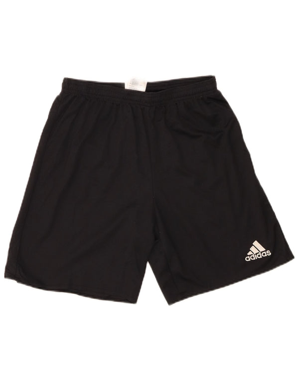 Adidas Boys Climalite Sport Shorts 15-16 Years  Black Polyester
