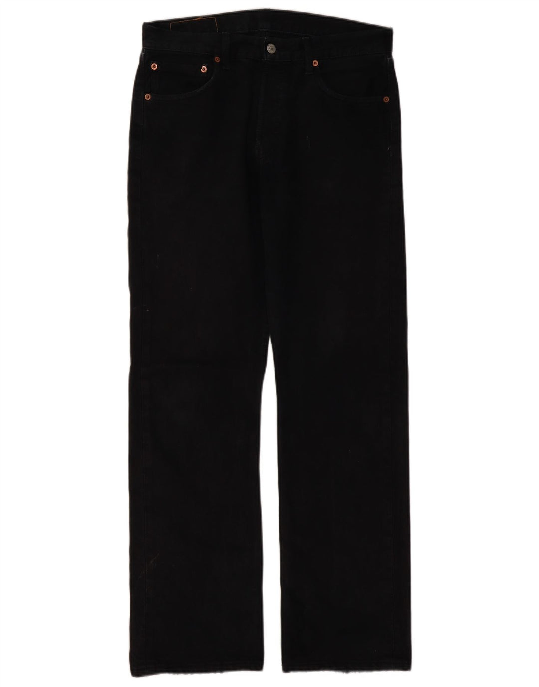 LEVI'S Mens 501 Straight Jeans W32 L31 Black