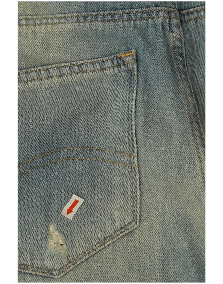 TOMMY HILFIGER Mens Denim Shorts W30 Medium Blue Cotton